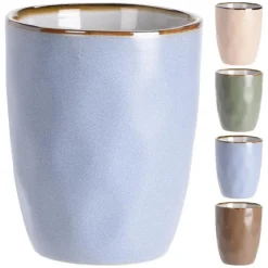 4 bekers (280ml) aardewerk