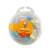 12 gekleurde Binder clips (1,9 cm)
