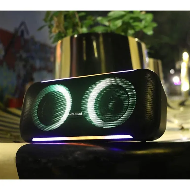 Artsound lightbeats large portable zwart speaker
