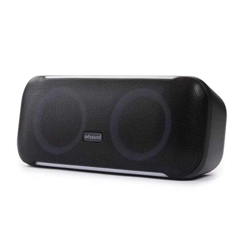 Artsound lightbeats large portable zwart speaker