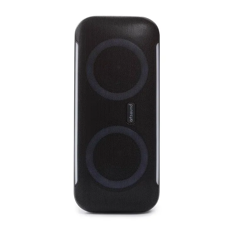 Artsound Lightbeats medium portable zwart speaker