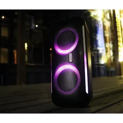 Artsound Lightbeats medium portable zwart speaker