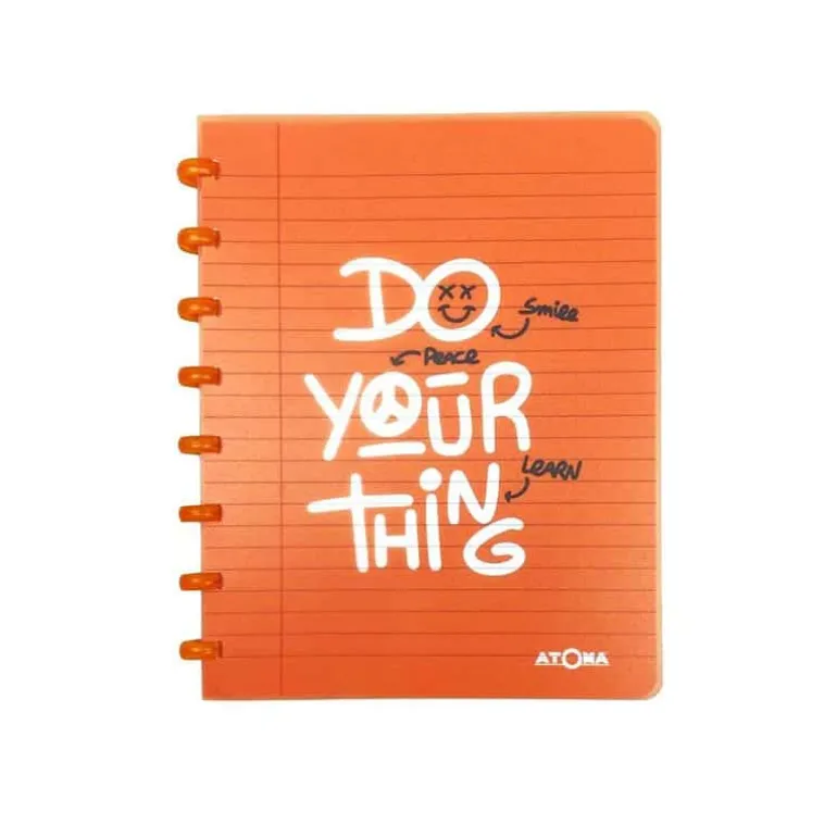 Atoma Schrift Writings (A5) geruit