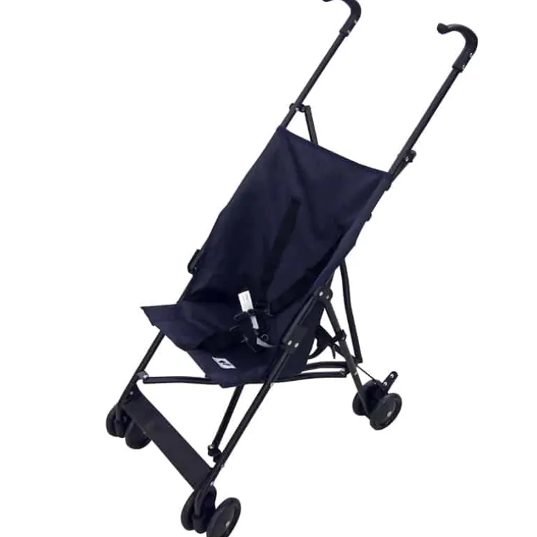 Baby buggy met vaste rug