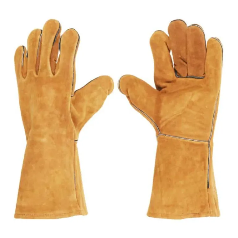 BBQ Handschoen paar leder (36cm)