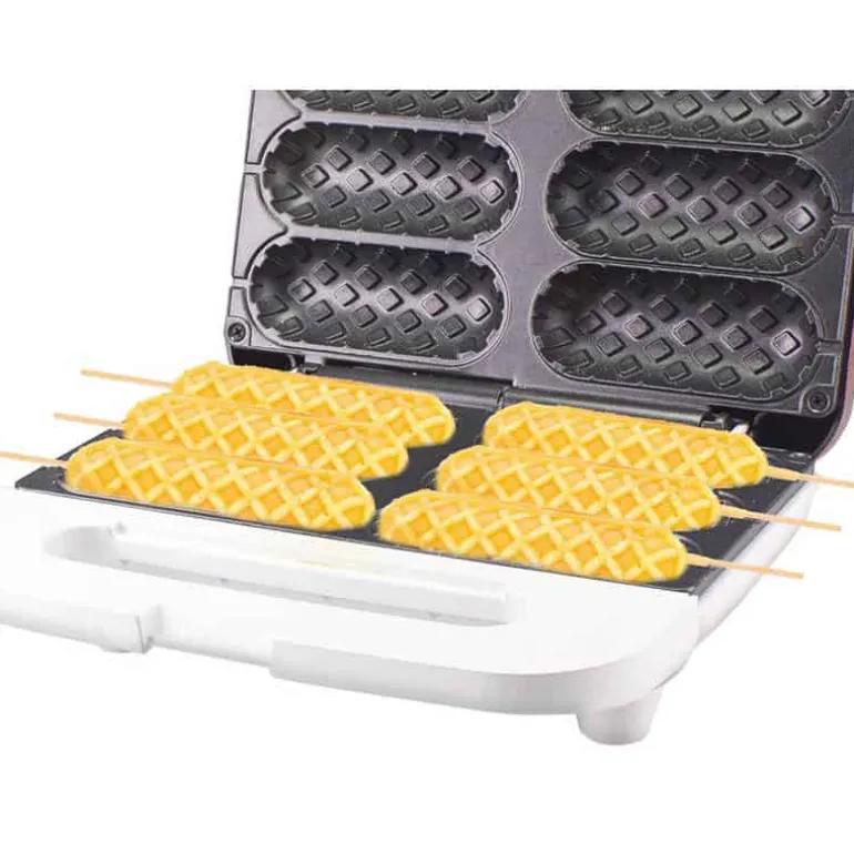 Beper Stokjeswafelmaker (850W) rood