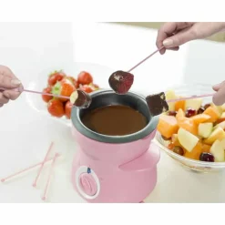Bestron Chocolade fondue (25W) roze