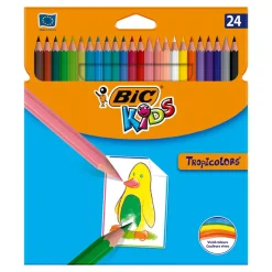 Bic kleurpotloden Tropiccolors (24 stuks)
