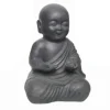 Boeddha zittend (34cm) antraciet
