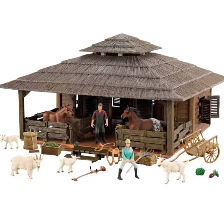 Boerderij set met dieren & accessoires