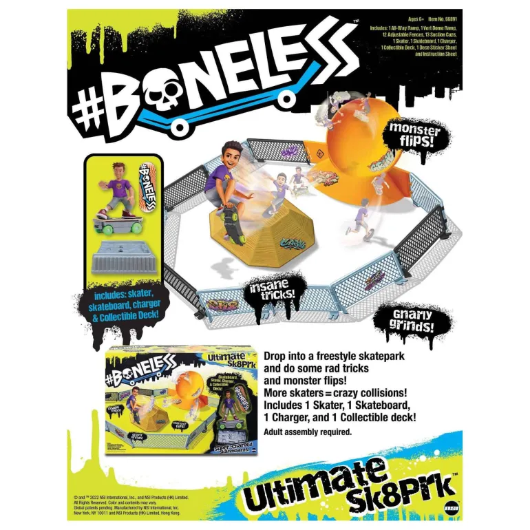 Boneless Ultimate Super Street Skatepark