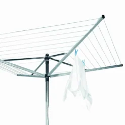 Brabantia Droogmolen Lift-O-Matic (50m) met metalen grondanker