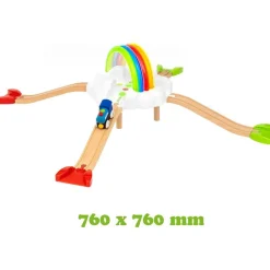 Brio My first railway regenboog