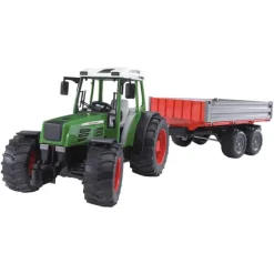 Bruder Fendt 209S met aanhangwagen kiepbak