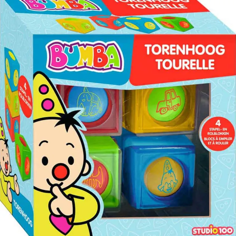 Bumba 4 stapelblokken – Torenhoog