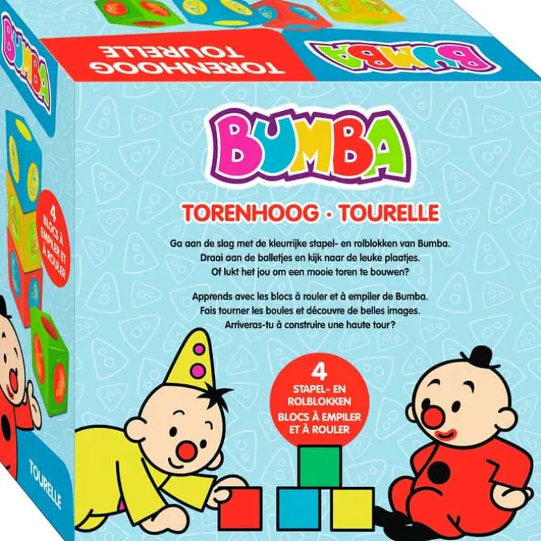 Bumba 4 stapelblokken – Torenhoog