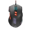 Canyon gamingmuis corax 6400dpi programmmeerbaar zwart/oranje