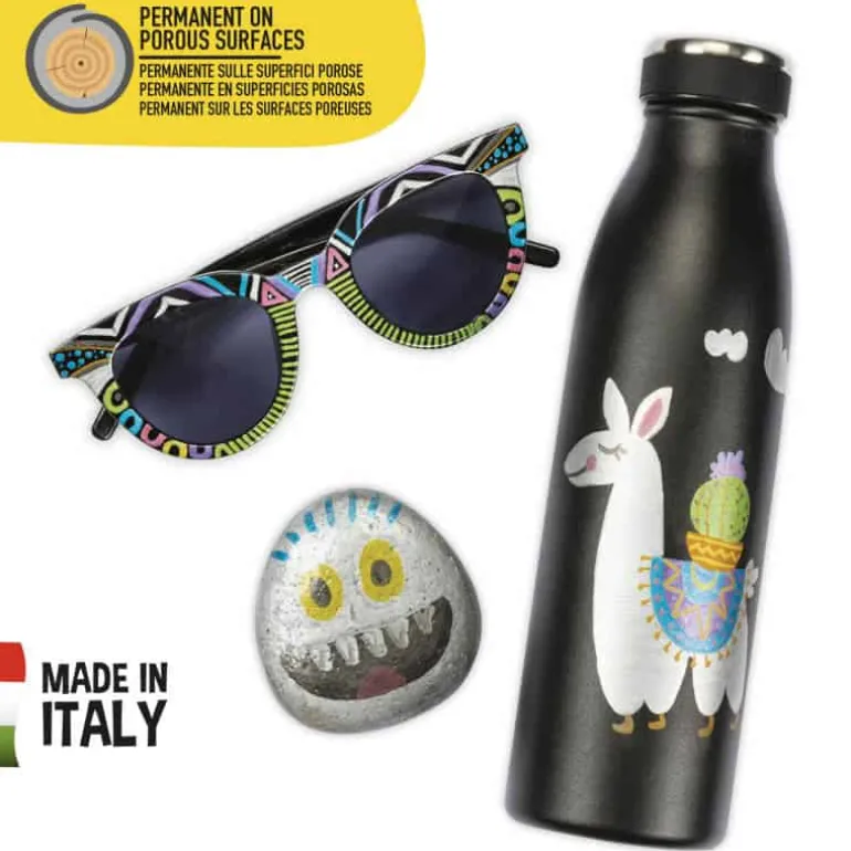 Carioca Maxi Markers (6 stuks) Metallic