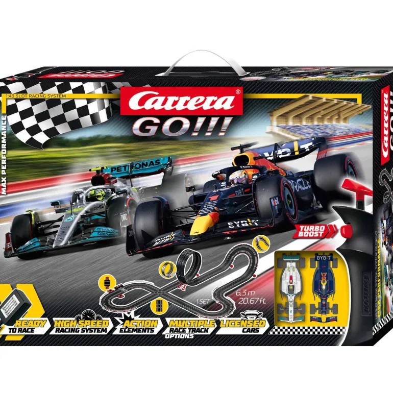 Carrera Go! 1:43 Racebaan Max Performance
