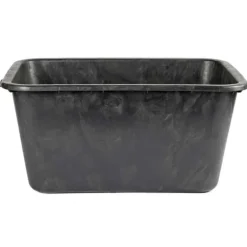 Cleany Kuip rechthoekig 40L (58x39x29cm) zwart