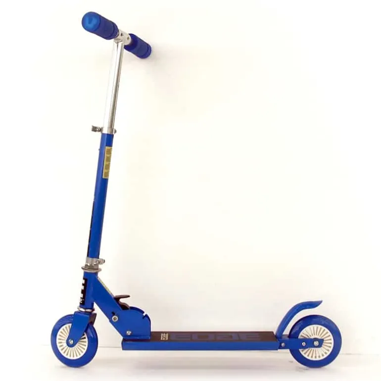 Cruiser scooter blauw met grote wielen