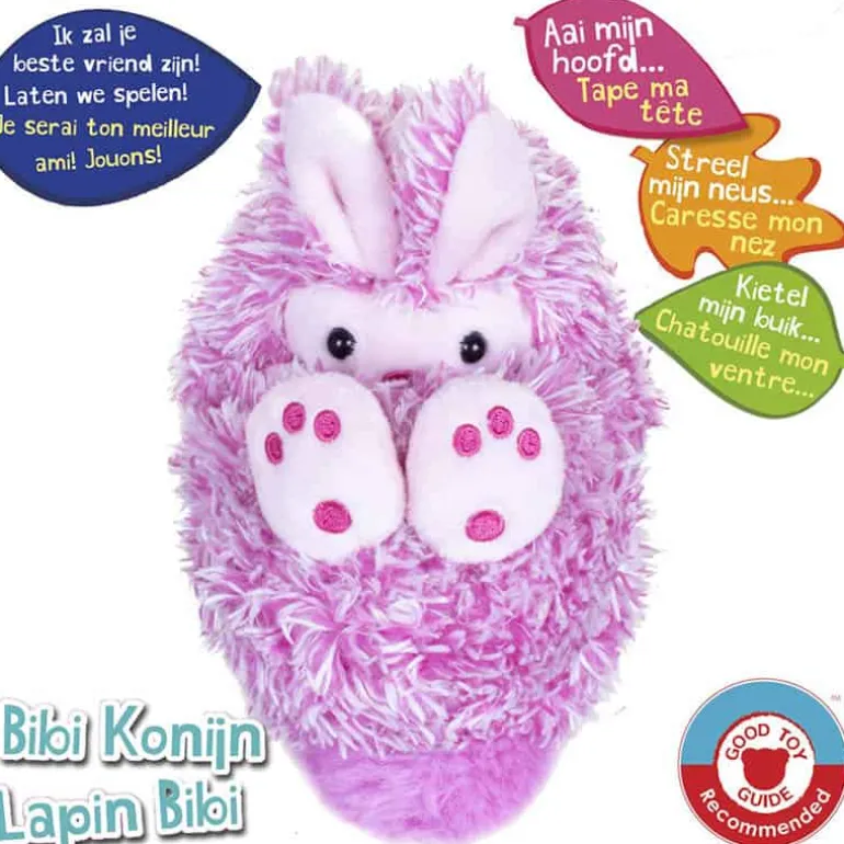 Curlimals konijn roze