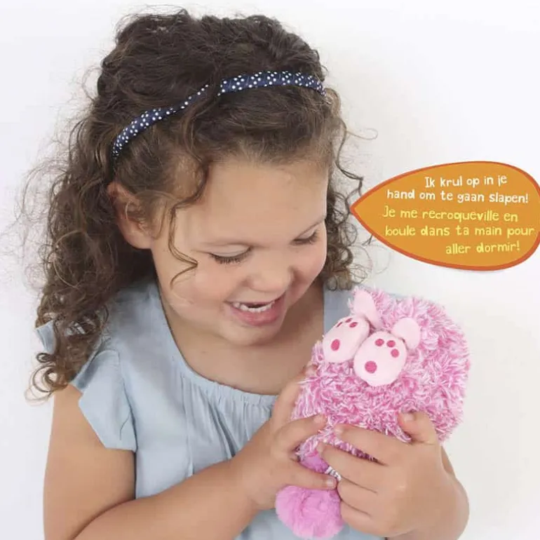 Curlimals konijn roze