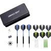 Darts Longfield steel set black coated