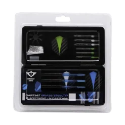 Darts Longfield steel set black coated