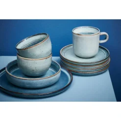 Duna plat bord ø27cm blauw