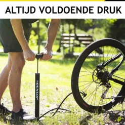 Dunlop Fietspomp staand (ø35mm, H62cm)