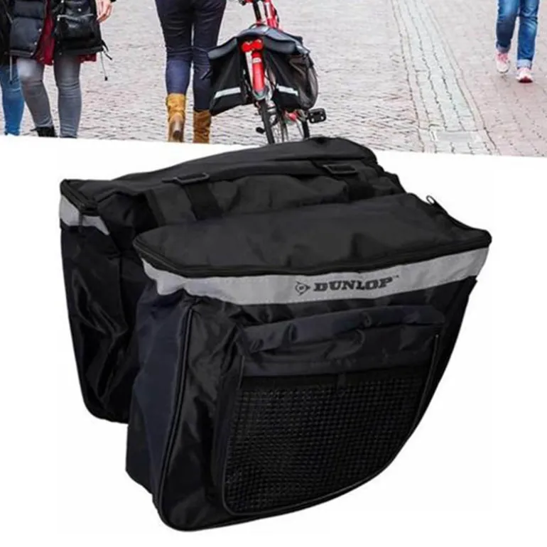 Dunlop Fietstas dubbel (30x26x10cm)