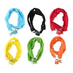 Dunlop Kettingslot (ø4mm) 90cm met 2 sleutels