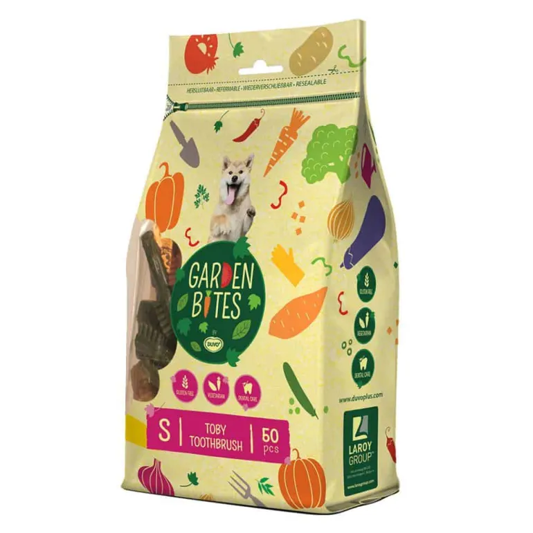 Duvo+ Garden Bites Toby Toothbrush 500g (S)