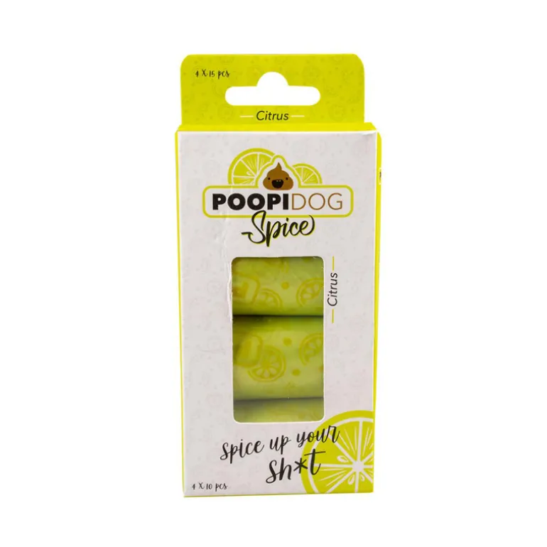 Duvo+ poepzakjes (4×10 stuks) Spice limoen