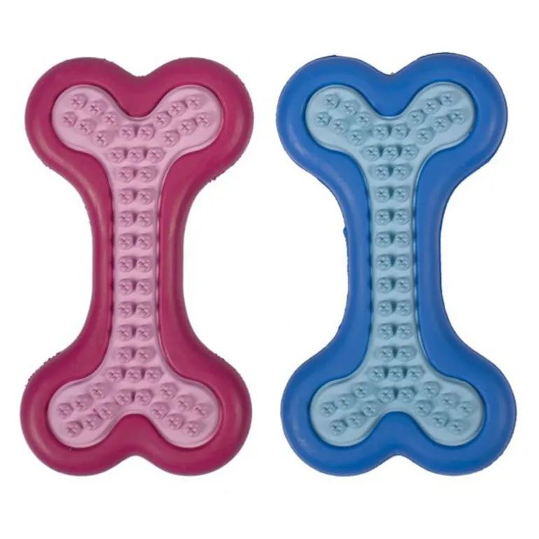 Duvo+ Puppy Rubber bijtbeen L (12,5cm)