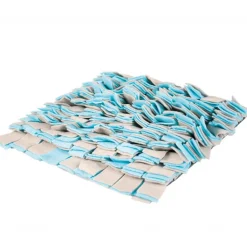 Duvo+ Snack mat (35x35cm) blauw/grijs