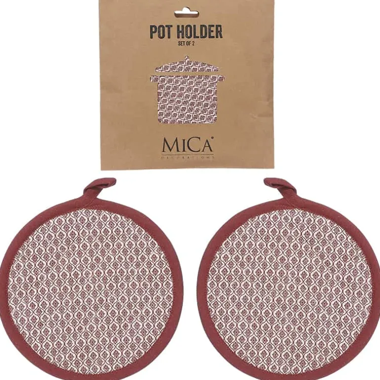 Eadhi pannenlap bruin 20cm – 2 stuks