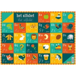 Educatieve onderleggers – alfabet / wiskunde / wetenschappen