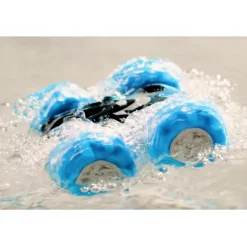 Exost 1:18 R/C 360° AquaCross amfibie stuntauto blauw