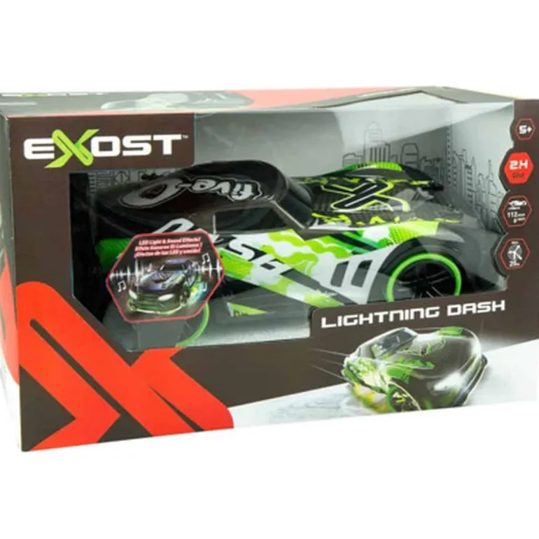 Exost 1:14 R/C Lighting Dash streetcar groen