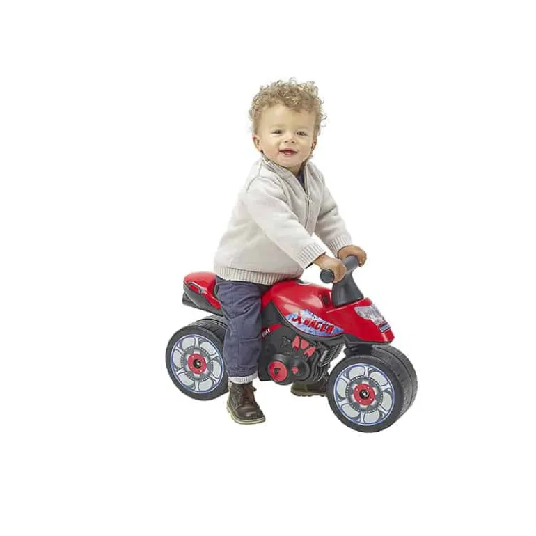 Falk baby moto “Racing Team” zwart/rood