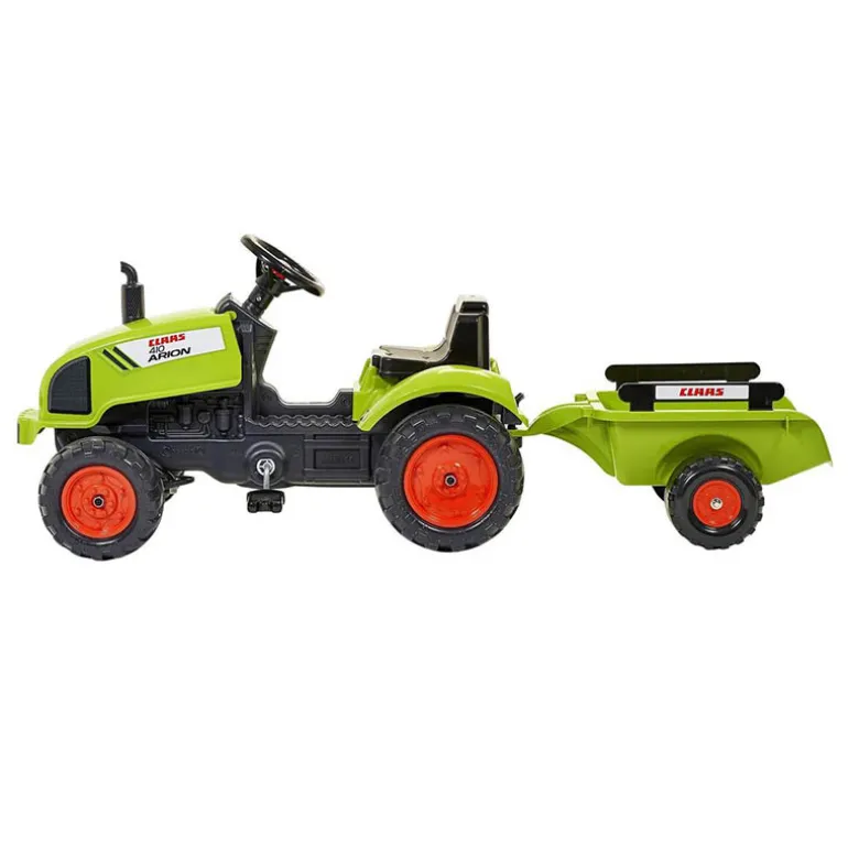 Falk Traktor met aanhangwagen “Claas Arion 410” (2-4 jaar)