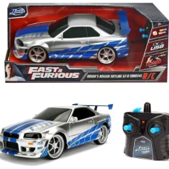Fast & Furious RC Nissan Skyline GRT1 blauw/zilver
