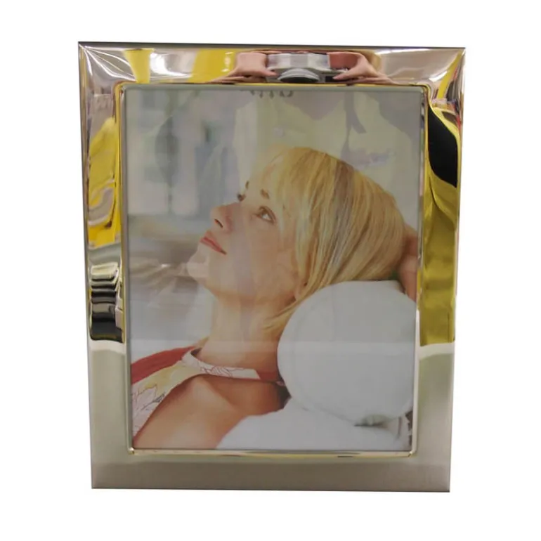 Fotokader staal (20x25cm) nickel