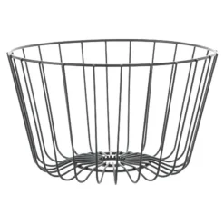 Fruitmand zwart (24cm)