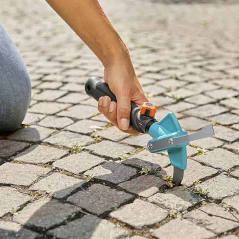 Gardena Combisysteem 2in1 voegkrabber met handvat