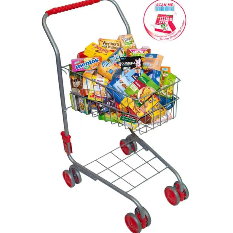 Gevuld Winkelkarretje