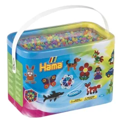 Hama Emmer met 10000 midi parels kleurenmix 50