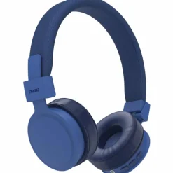 Hama koptelefoon Freedom Lit On Ear (blauw) Vouwbaar met microfoon